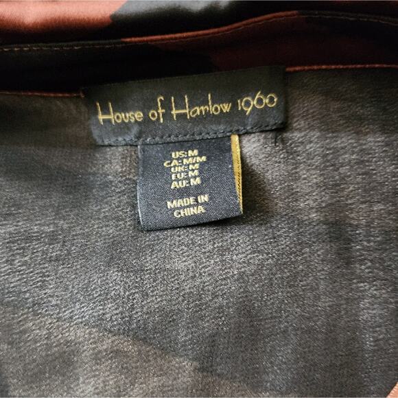 House of Harlow 1960 x Revolve 60s 70s vibes satin zebra dress size medium new!! - Picture 7 of 7